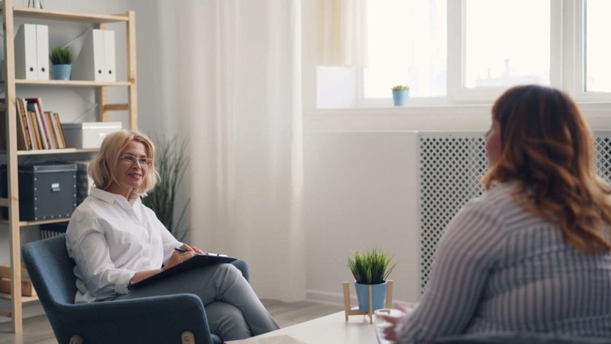 Women talking for Anxiety Treatment In Scarsdale
