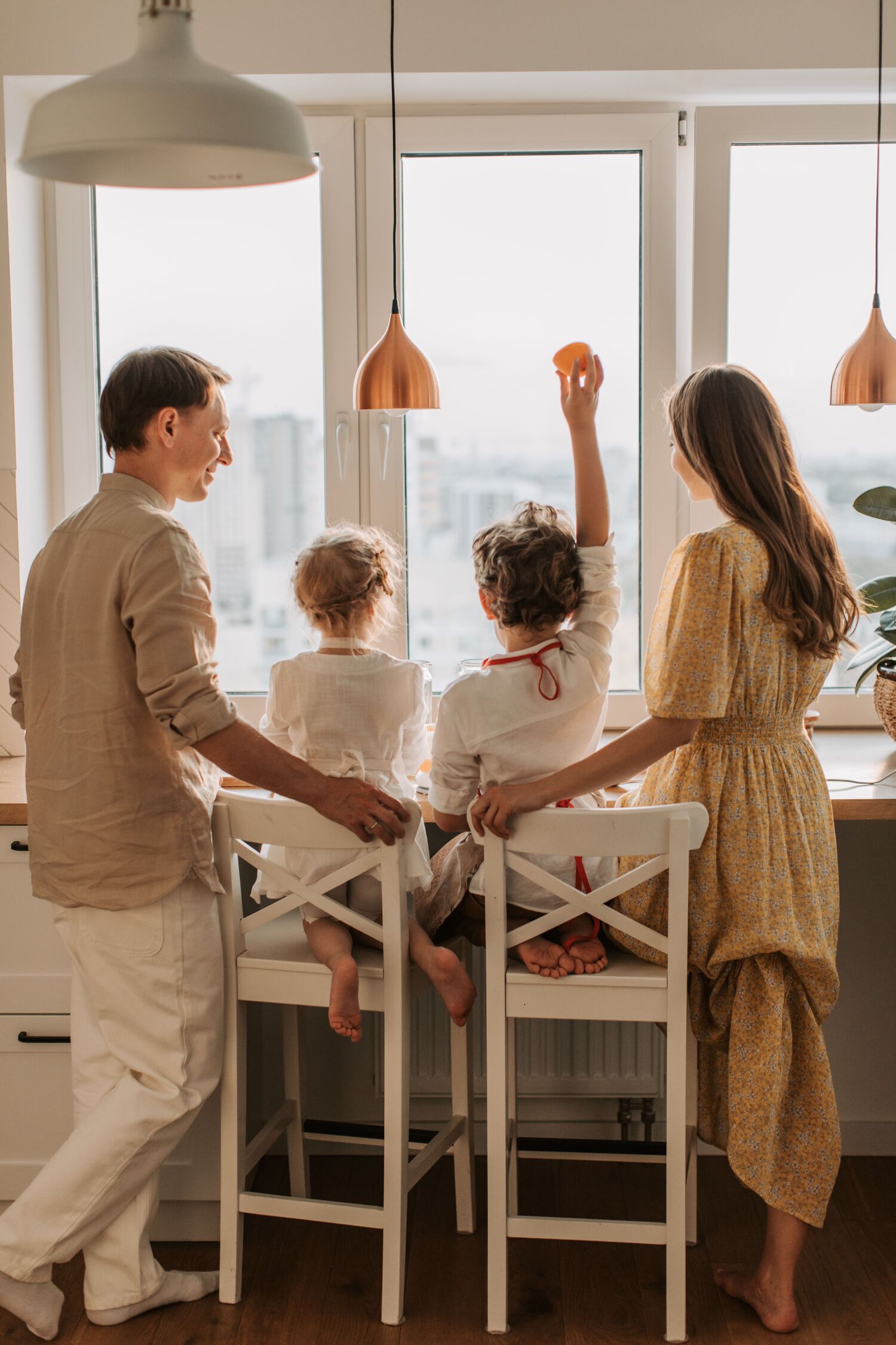 A New York family is able to enjoy their time together after the main earner has learned how to overcome financial anxiety.